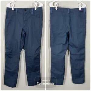 NEW Patagonia Gritstone Rock Double Knee Pants Mens 32 X 32 Dolomite Blue